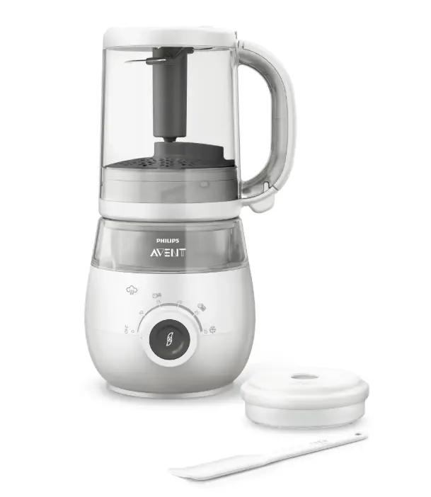 Avent - Cuiseur Vapeur 4-in-1 - Gris 
