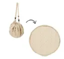 Play&Go - Noomad soft - Tapis d'éveil Coton Bio - Stripes Brown