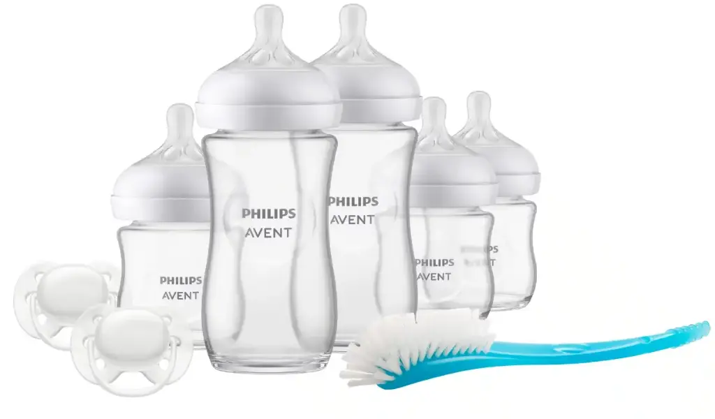Avent - Kit Nouveau-Né en Verre - 5 biberons