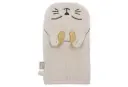 Jollein - Gant de toilette éponge - Charlie le Chat