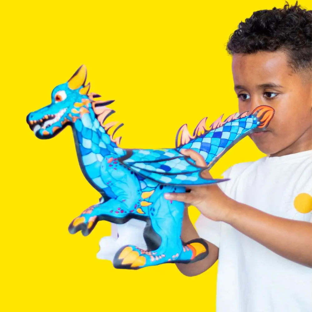 ARA-CREATIVE - Coloriages gonflables - Dragon géant