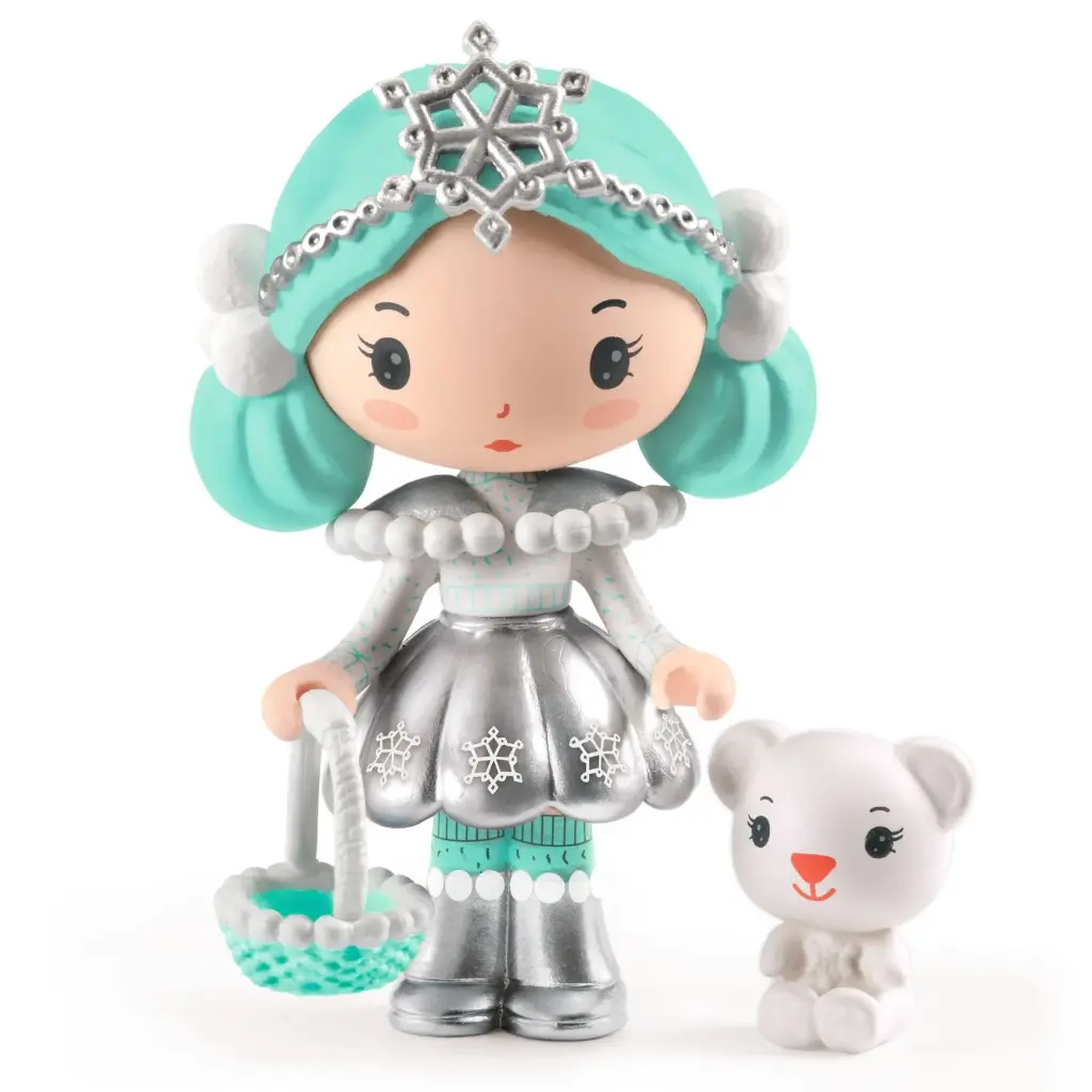 Tinyly By DJECO - Figurine Neige & Nours