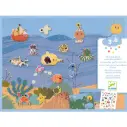 DJECO - Stickers épais et repositionnables - Summertime - 3-6 ans