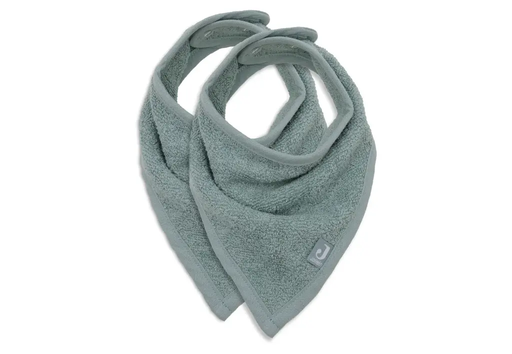 Jollein - Bavoir Bandana - Sea Green - 2 Unités 