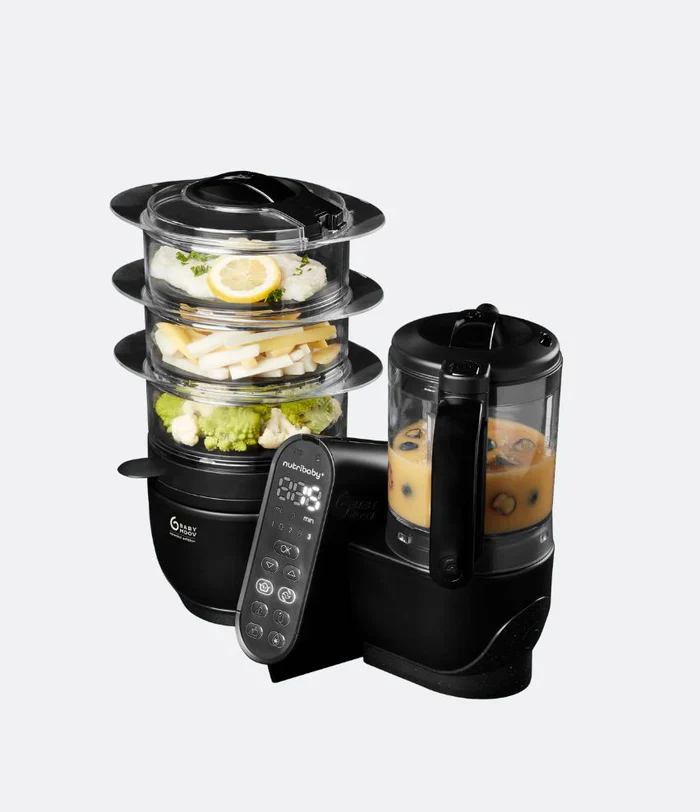 Babymoov - Robot Cuiseur - Nutribaby(+) XL - noir