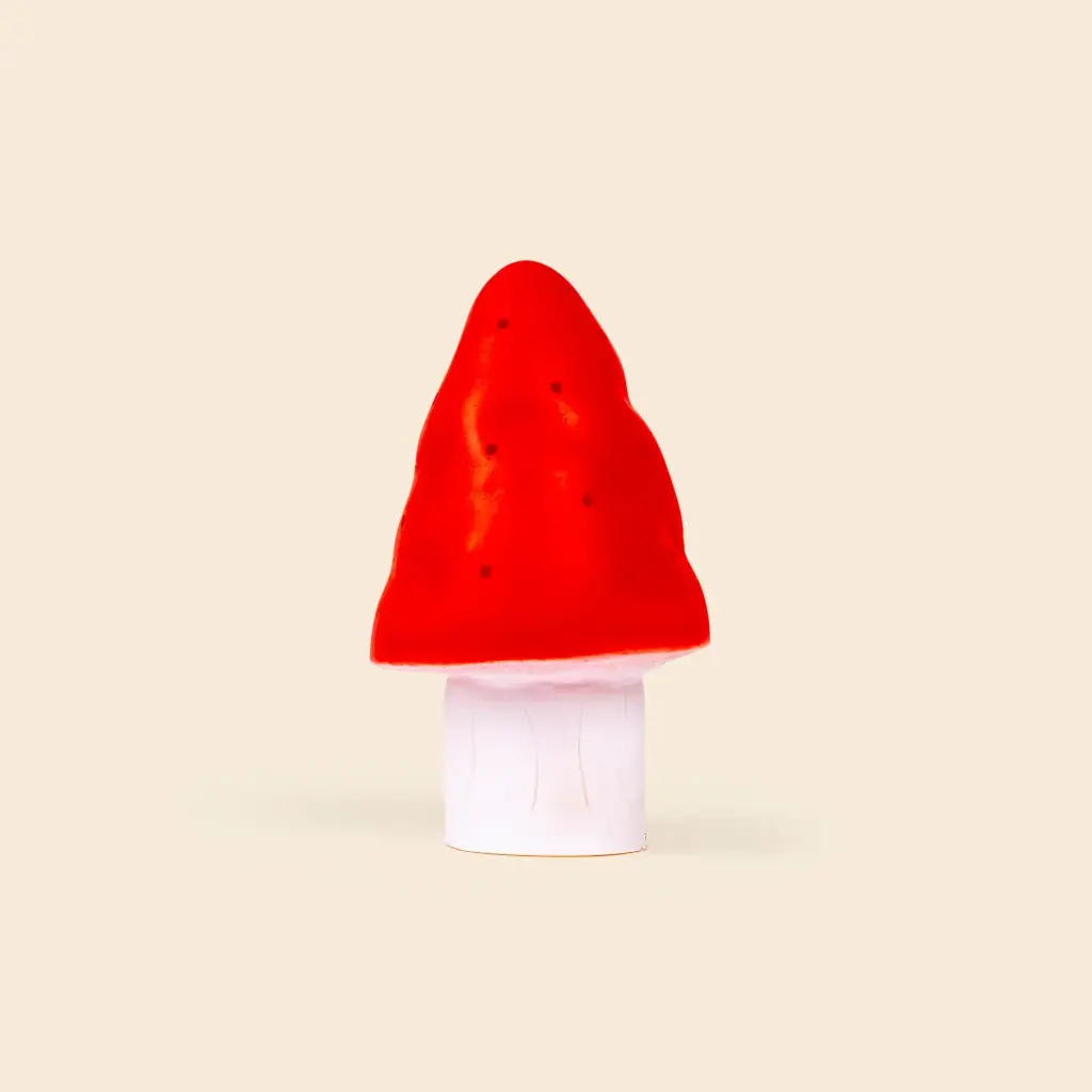 Egmont - Lampe champignon petit - Rouge 