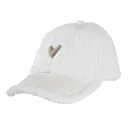 Zakuw - Casquette Adulte - Love - Blanc 