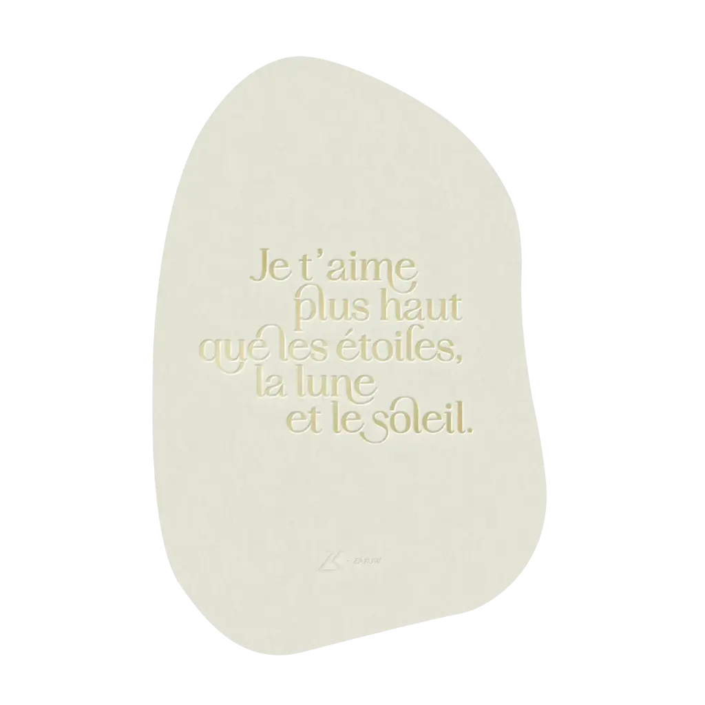 Zakuw - Carte postale - Je t'aime