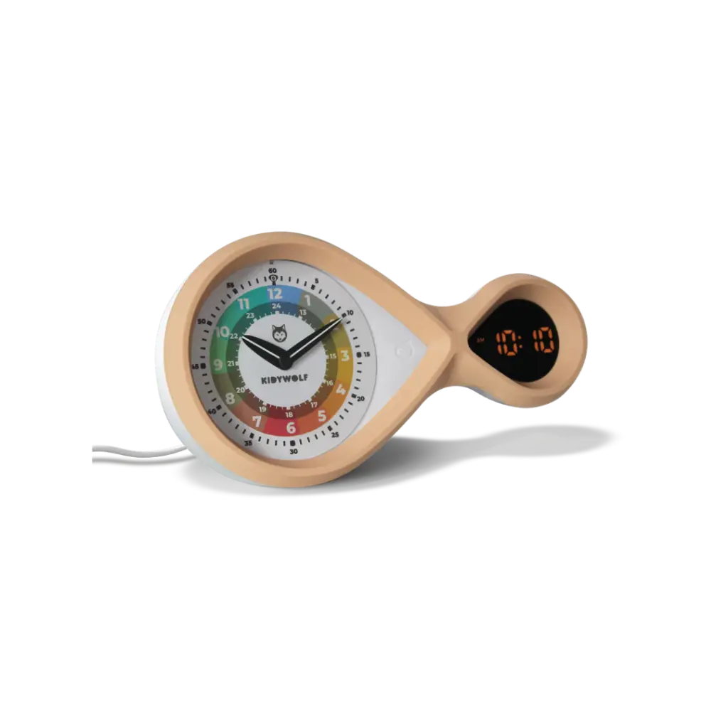 KIDYWOLF - KIDYALARM - Réveil éducatif - Rose