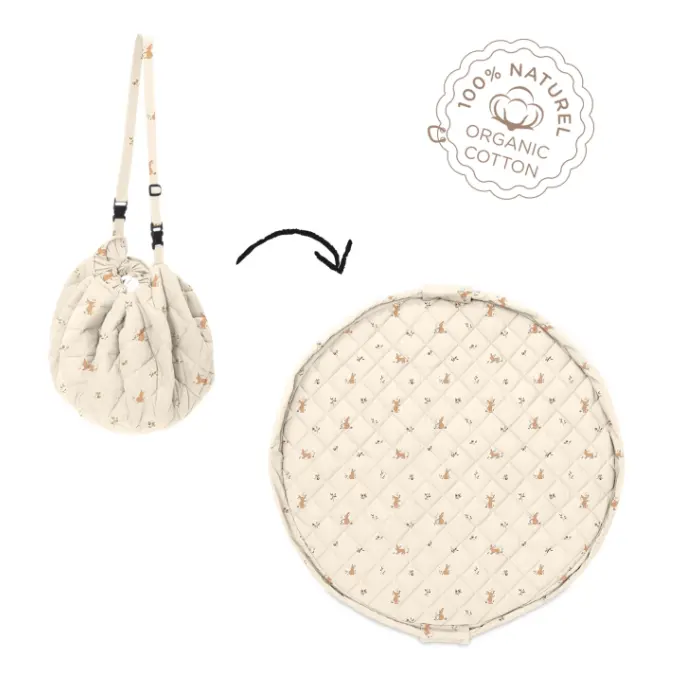 Play&Go - Noomad soft - Tapis d'éveil Coton Bio - Rabbit