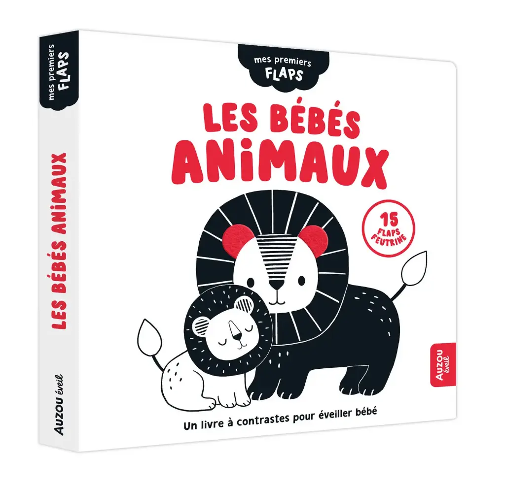 Auzou - Mes premiers flaps - Les bébés animaux 