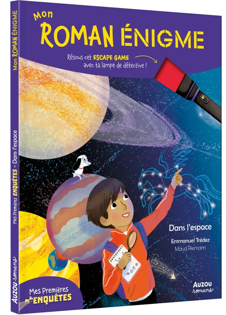 Auzou - Mon roman énigme - Mes premières enquêtes - Dans l'espace