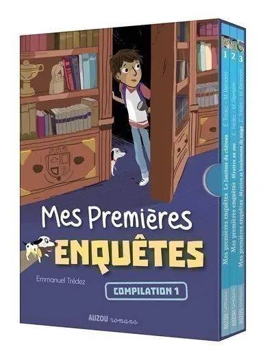 Auzou - Coffret bibliothèque 1 - Mes premières enquêtes - Tomes 1 à 3