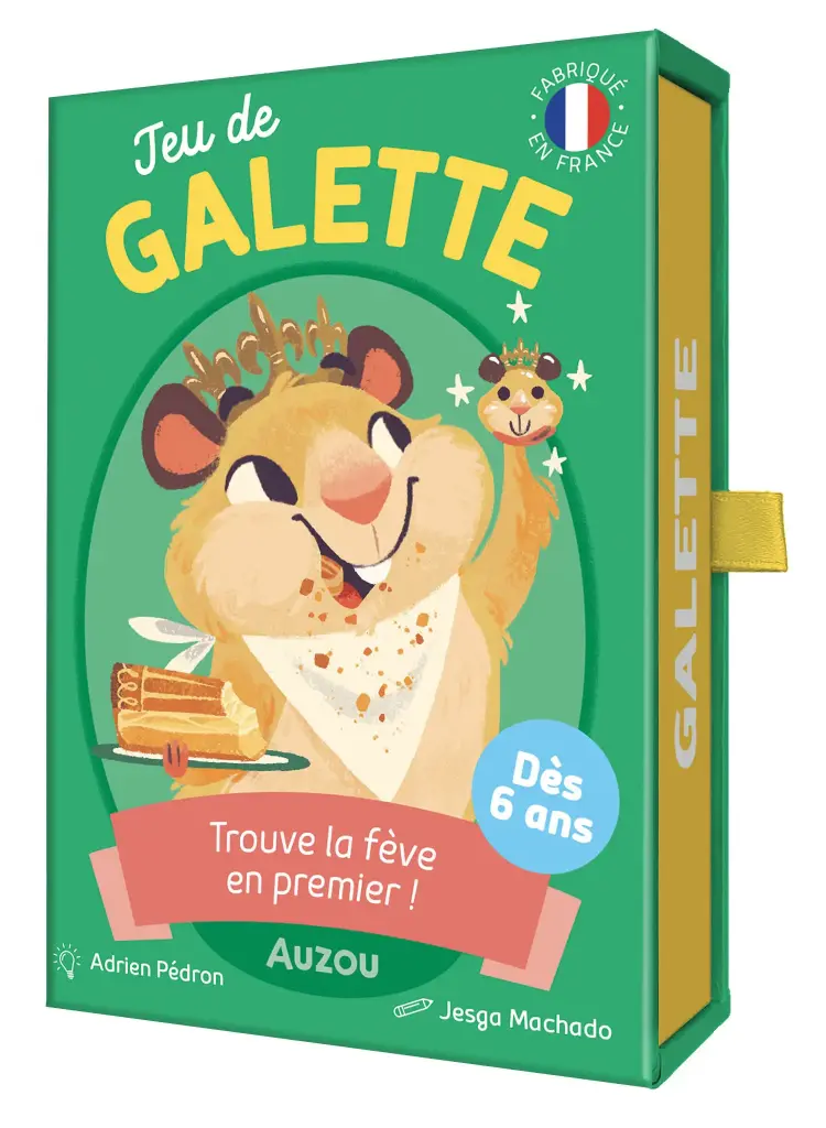 Auzou - Jeu de cartes - Jeu de la galette - 6 ans +