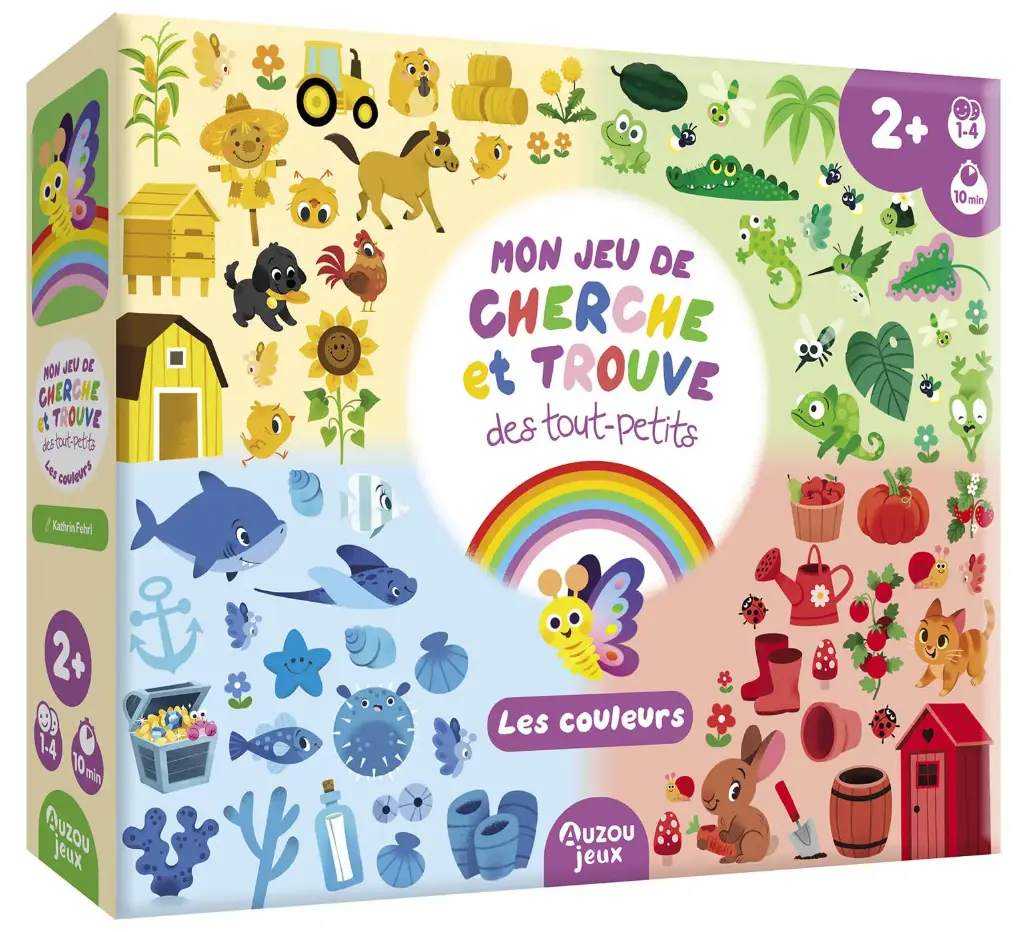 Auzou - Grands Jeux - Mon jeu de cherche et trouve des tout-petits - 2 ans +