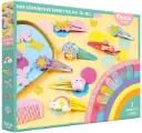 Auzou - Mon coffret d'artiste - Mon semainier de barrettes arc-en-ciel - 6 ans +