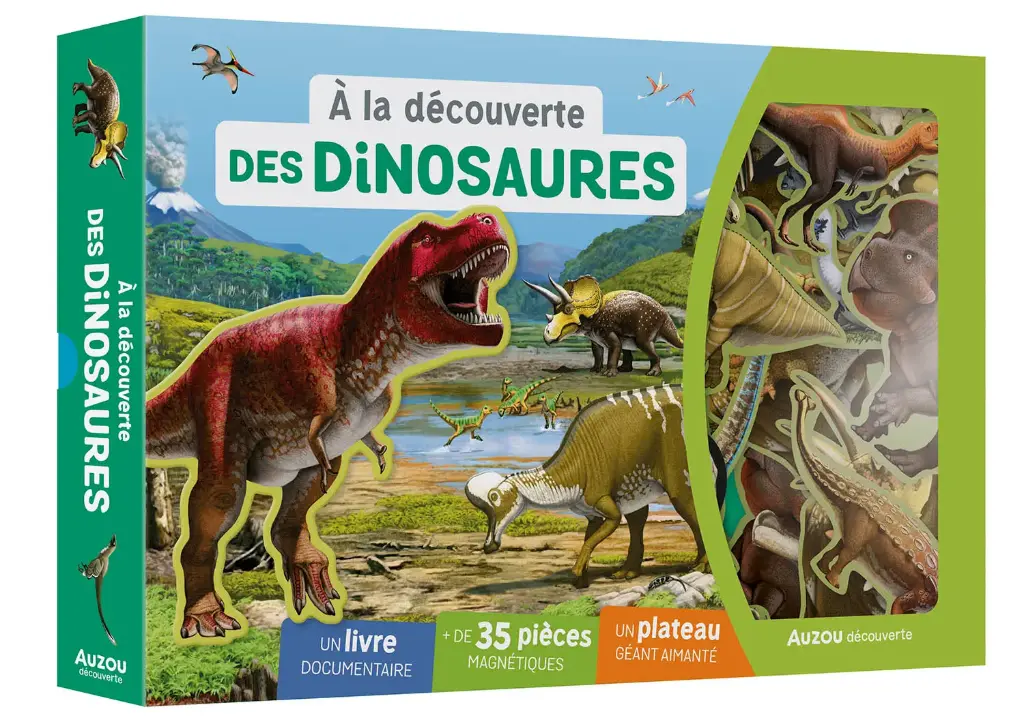 Auzou- A la découverte des dinosaures - 5 ans +