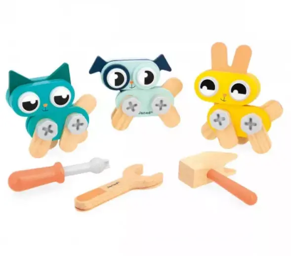 Janod - Petits Animaux à Bricoler Brico'Kids