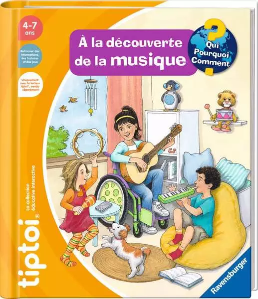 Ravensburger - tiptoi® - A la découverte de la musique