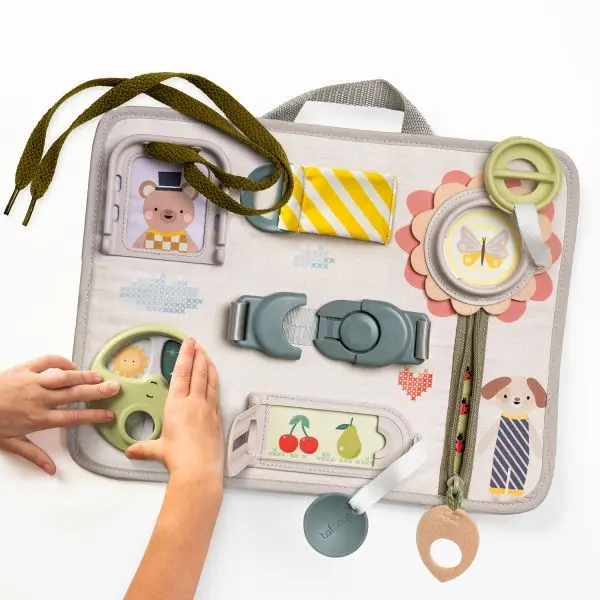 Taf Toys - Planche d'éveil - Snap 'n Learn - 18 mois +