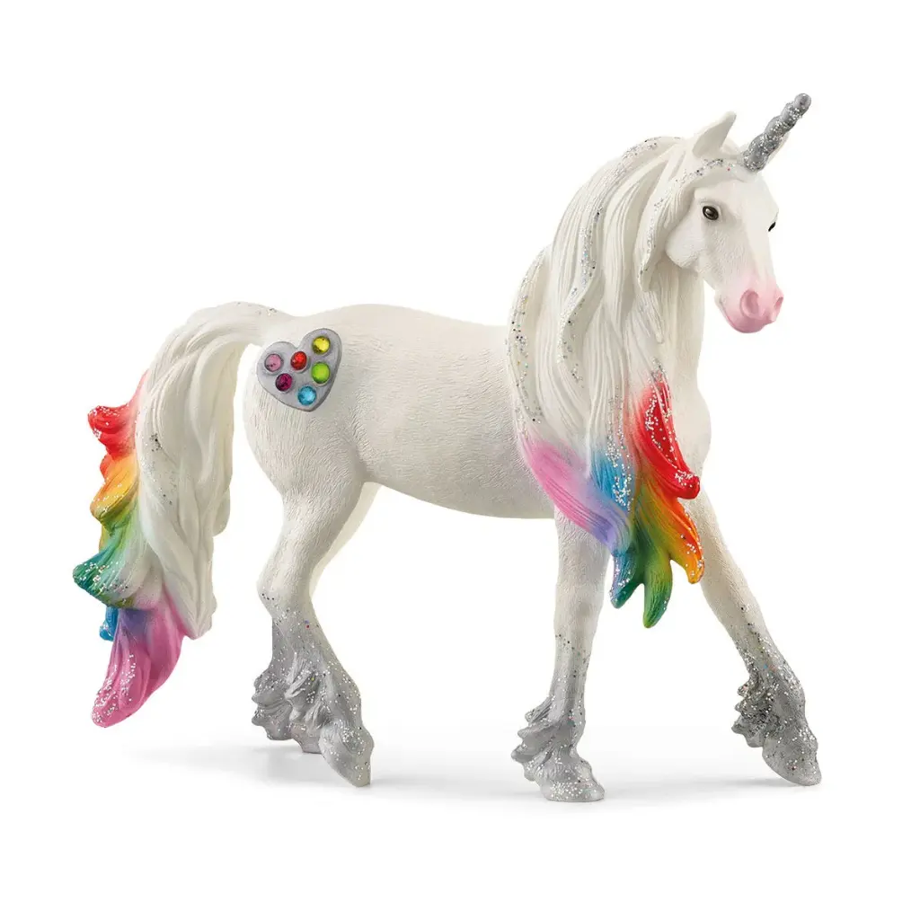 Schleich - Papa licorne arc-en-ciel   