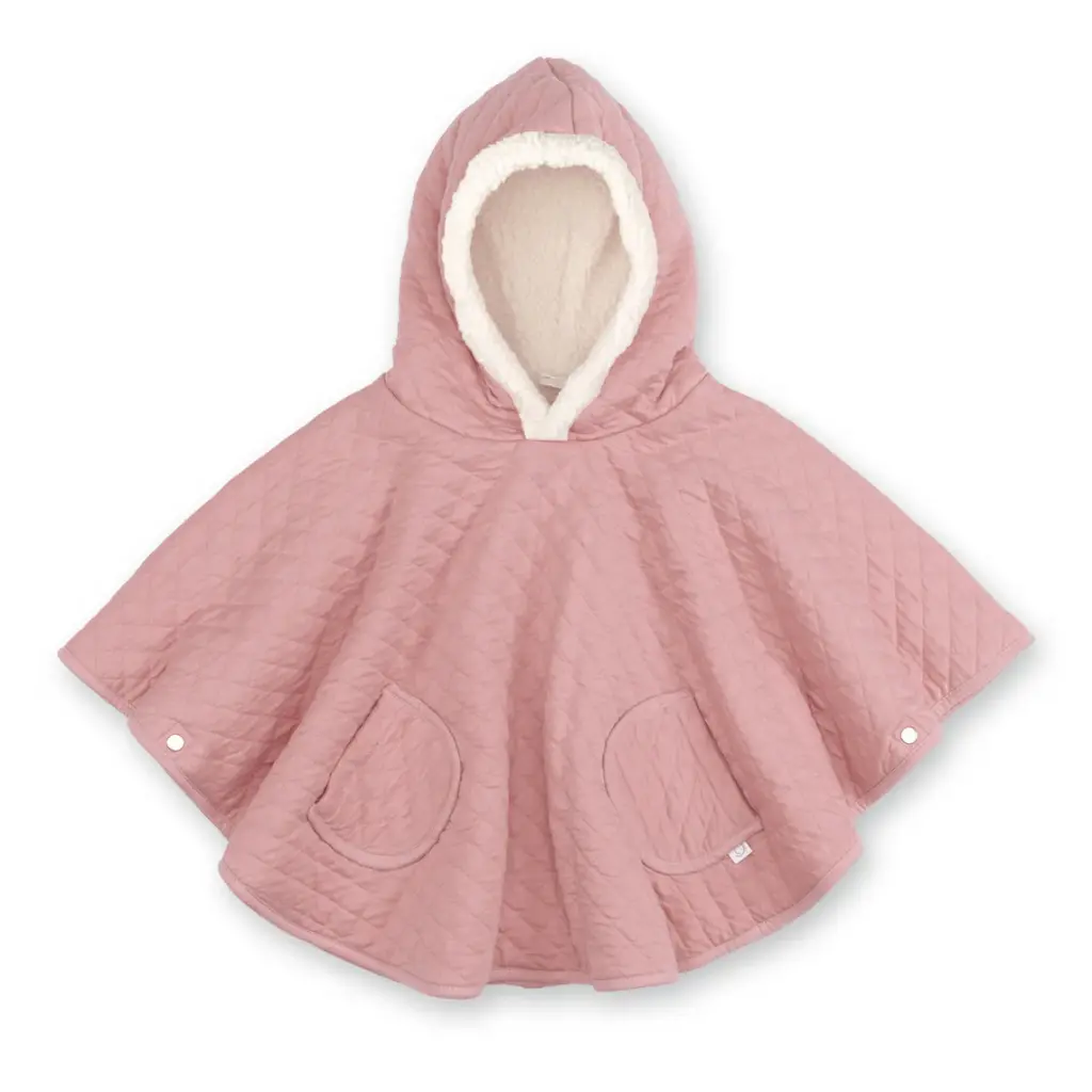 Bemini - Poncho de Voyage 9-36m - Paddy quilted+ Teddy - Vintage