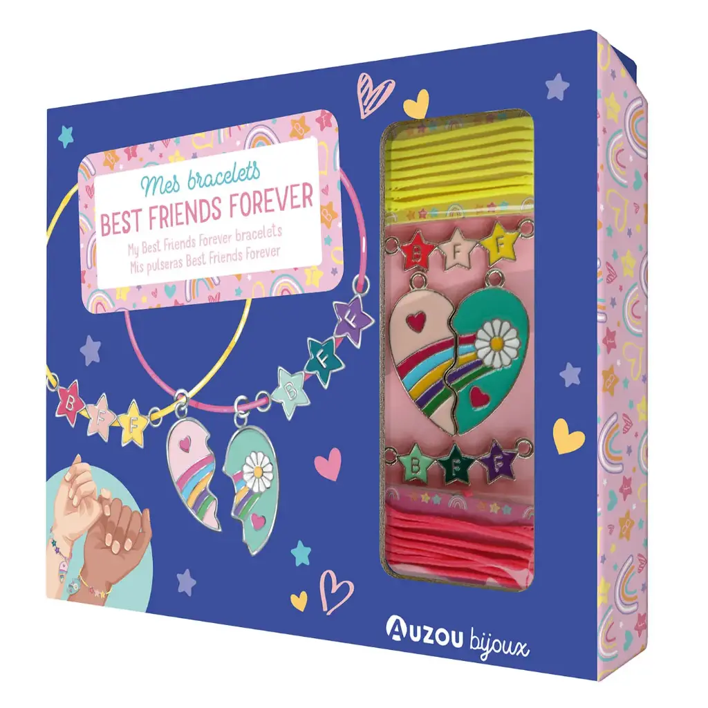 Auzou Bijoux - Mon Superbe Bijou - Mes bracelets Best friends forever - 6 ans +
