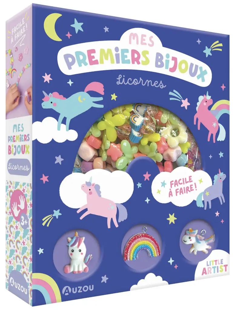 Auzou - Mes premiers bijoux - Licornes 