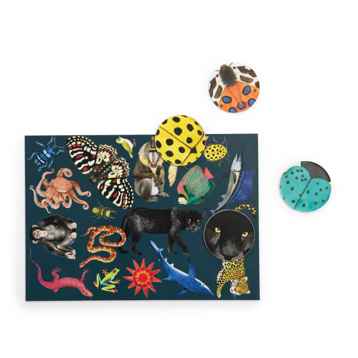 Moulin Roty - Cherche et trouve - Les animaux du monde 