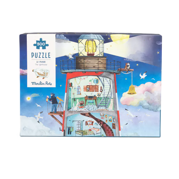 Moulin Roty - Puzzle phare - 500 pièces 