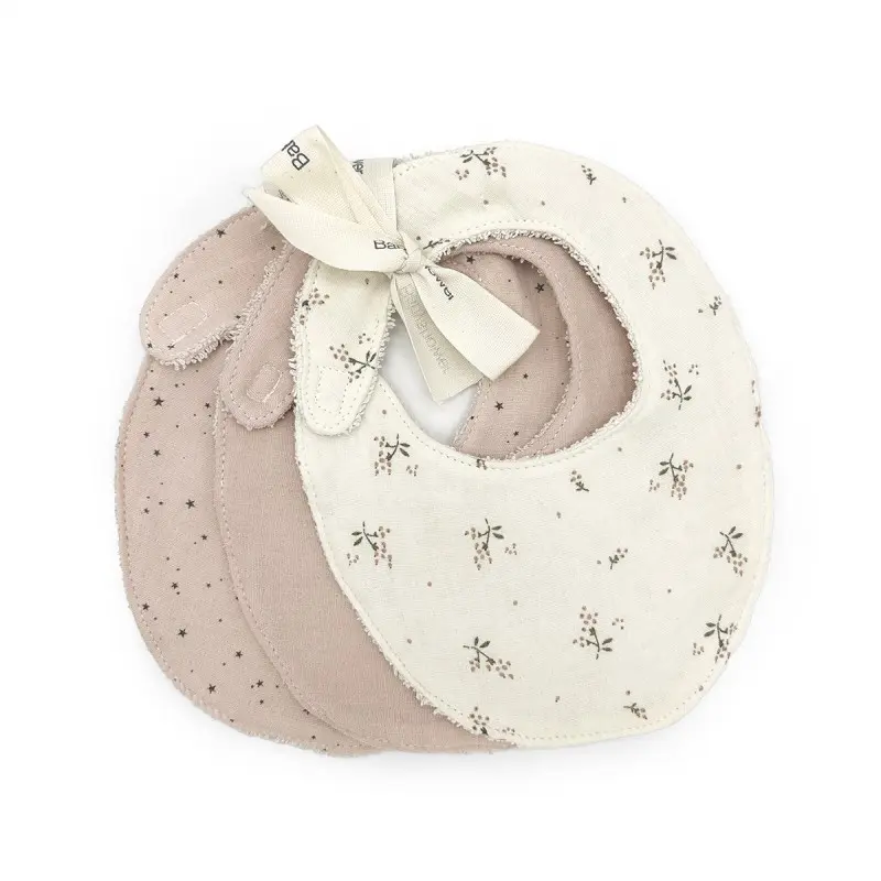 Babyshower - Set de 3 bavoirs Roseberry