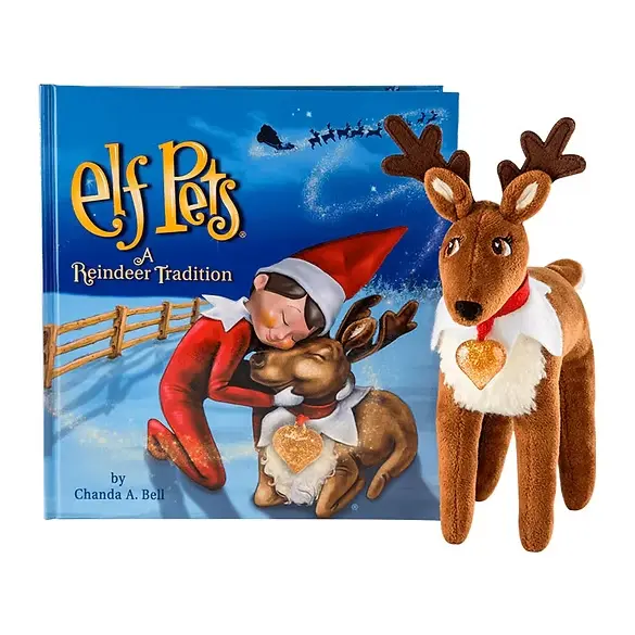The Elf On The Shelf - Renne du Lutin de Noël + livre