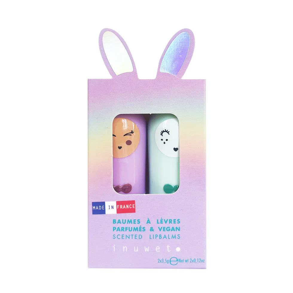 Inuwet - Coffret duo baumes à lèvres Hélène 