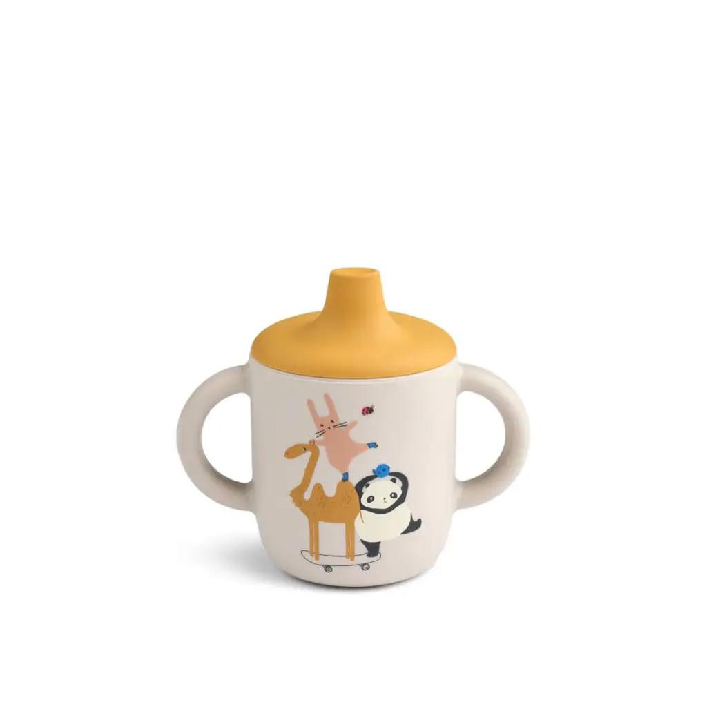 LIEWOOD - Gobelet en silicone Neil - Around the world 