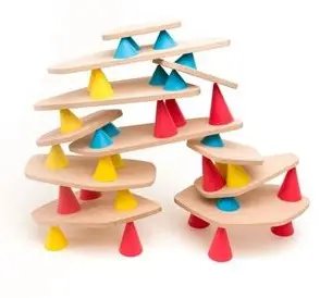 OPPI - Jeu créatif en bois Piks Moyen 44 pièces