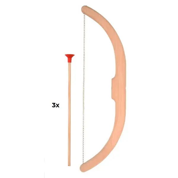 VAH - Arc à flèches 42cm + 3 flèches 