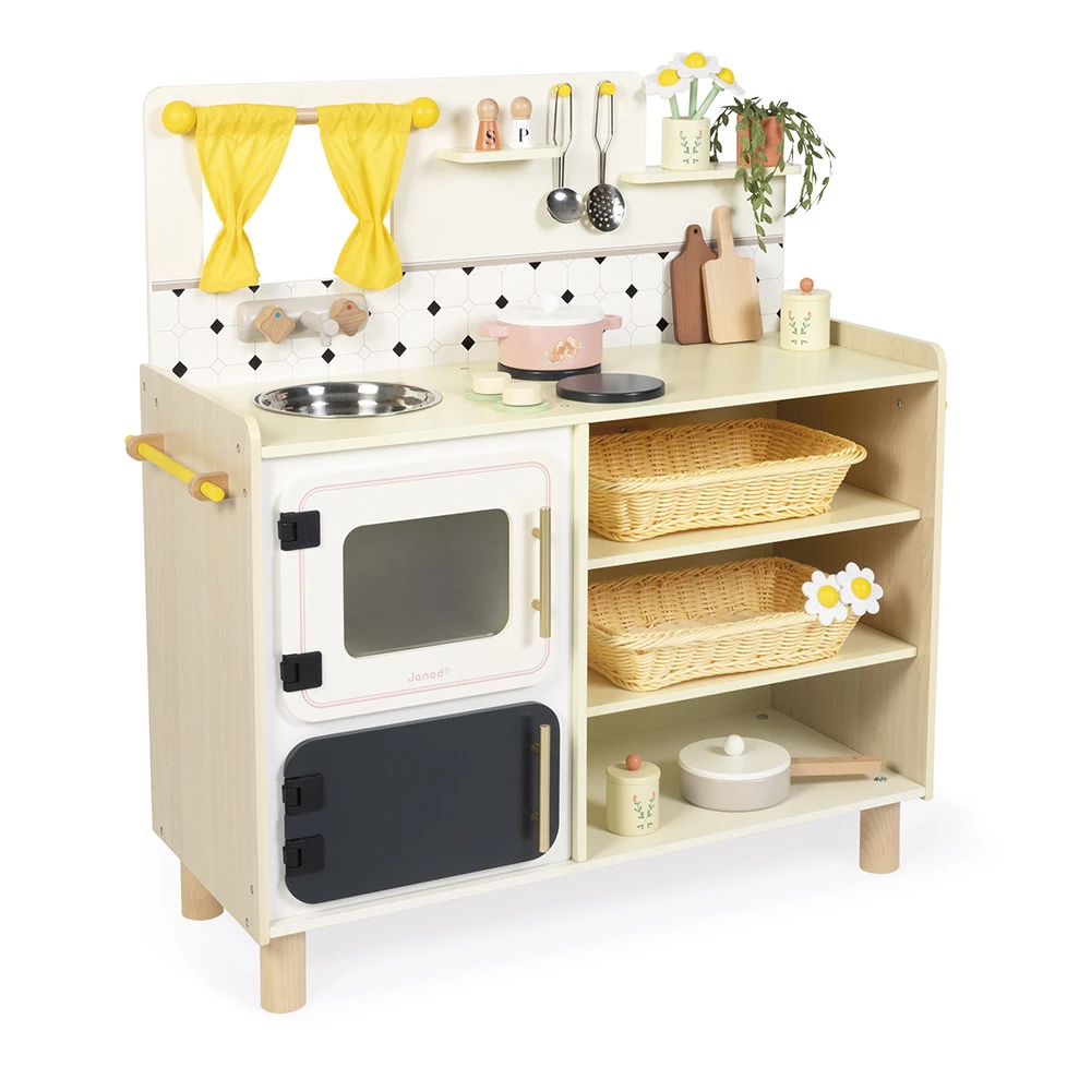 Janod - Grande Cuisine en bois Mamie Soleil
