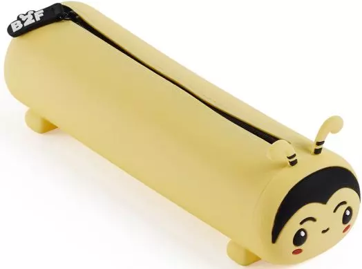 Back2Fun - Trousse silicone "Keep Calm" - Abeille 