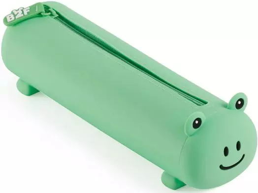 Back2Fun - Trousse silicone "Keep Calm" - Grenouille 