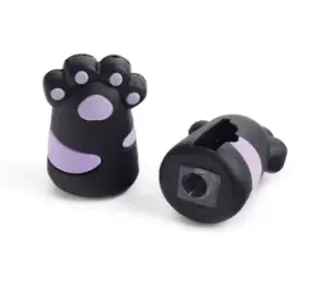Back2Fun - Taille-crayon Patte de chat - Noir 