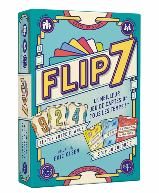 Catch Up Games - Flip 7 - 8 ans +