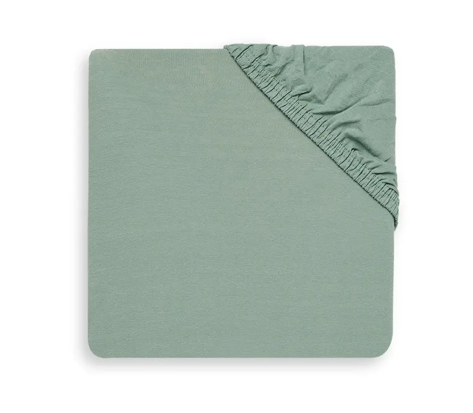 Jollein - Drap-housse Jersey 60x120cm - Ash Green