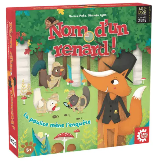 Game Factory - Nom d'un renard - La poulice mène l'enquête