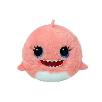 Beanie Bouncers - Balle Rebondissante - Reef le requin rose
