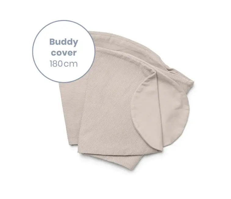 Doomoo - Housse pour Coussin d'Allaitement - Buddy - Corduroy Sand