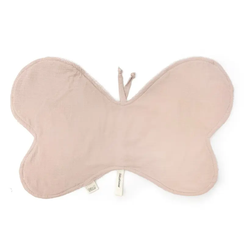 Babyshower - Serviette d'épaule Butterfly - Nude Powder