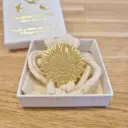 Les petites hirondelles - Broche Laiton Doré