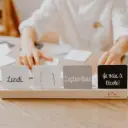 Les petites hirondelles - Calendrier perpétuel