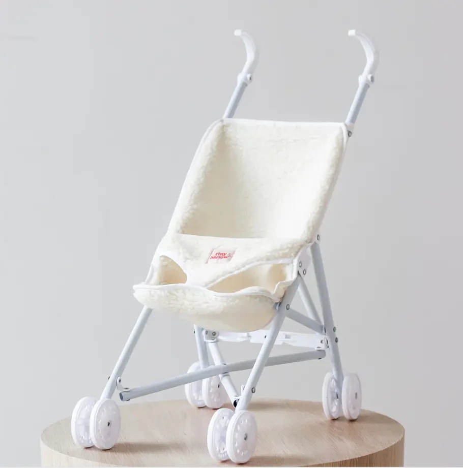 Tiny Harlow - Poussette poupée - Sherpa Crème