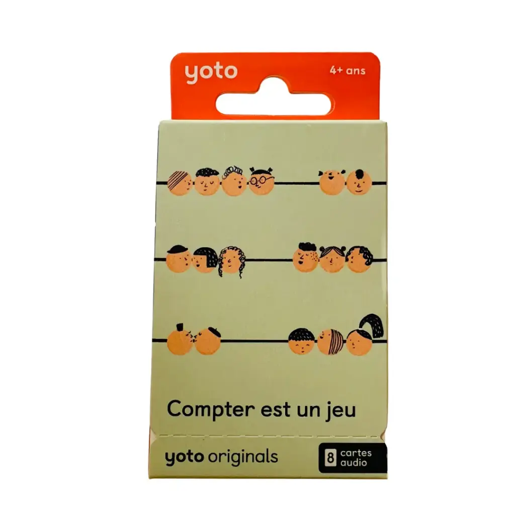 Yoto - Compter est un jeu (pack de 8 cartes)